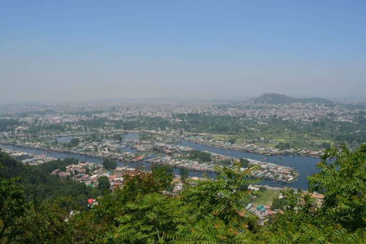 Dal View From Shankaracharya Temple (MyKashmir)
