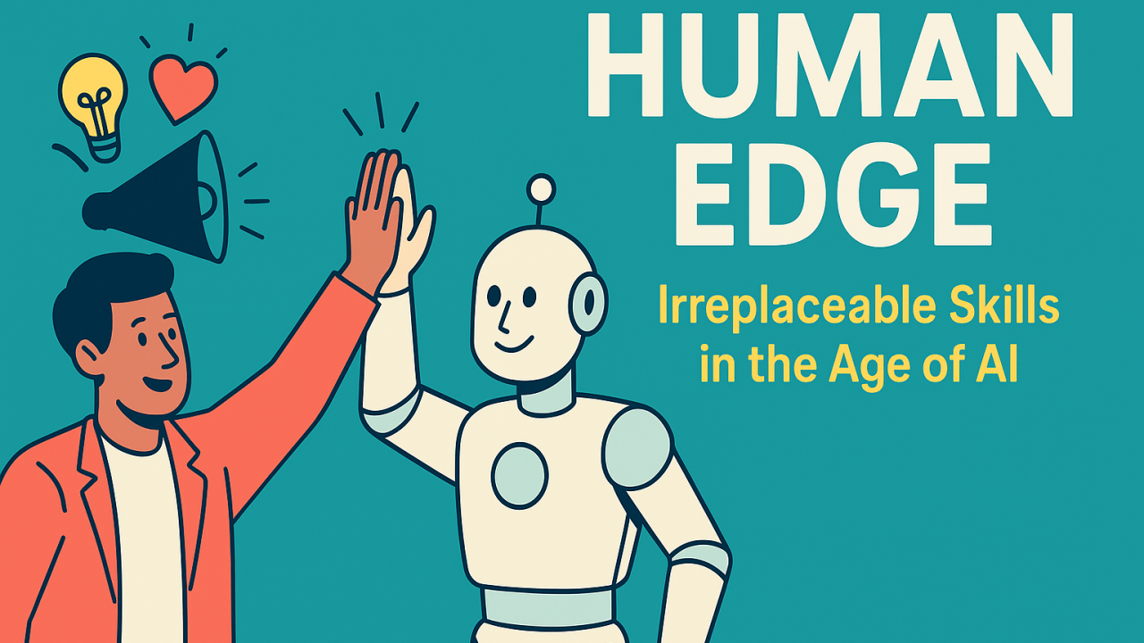 Beyond Algorithms: The 5 Irreplaceable Human Skills You Must Cultivate to Thrive in the AI Era