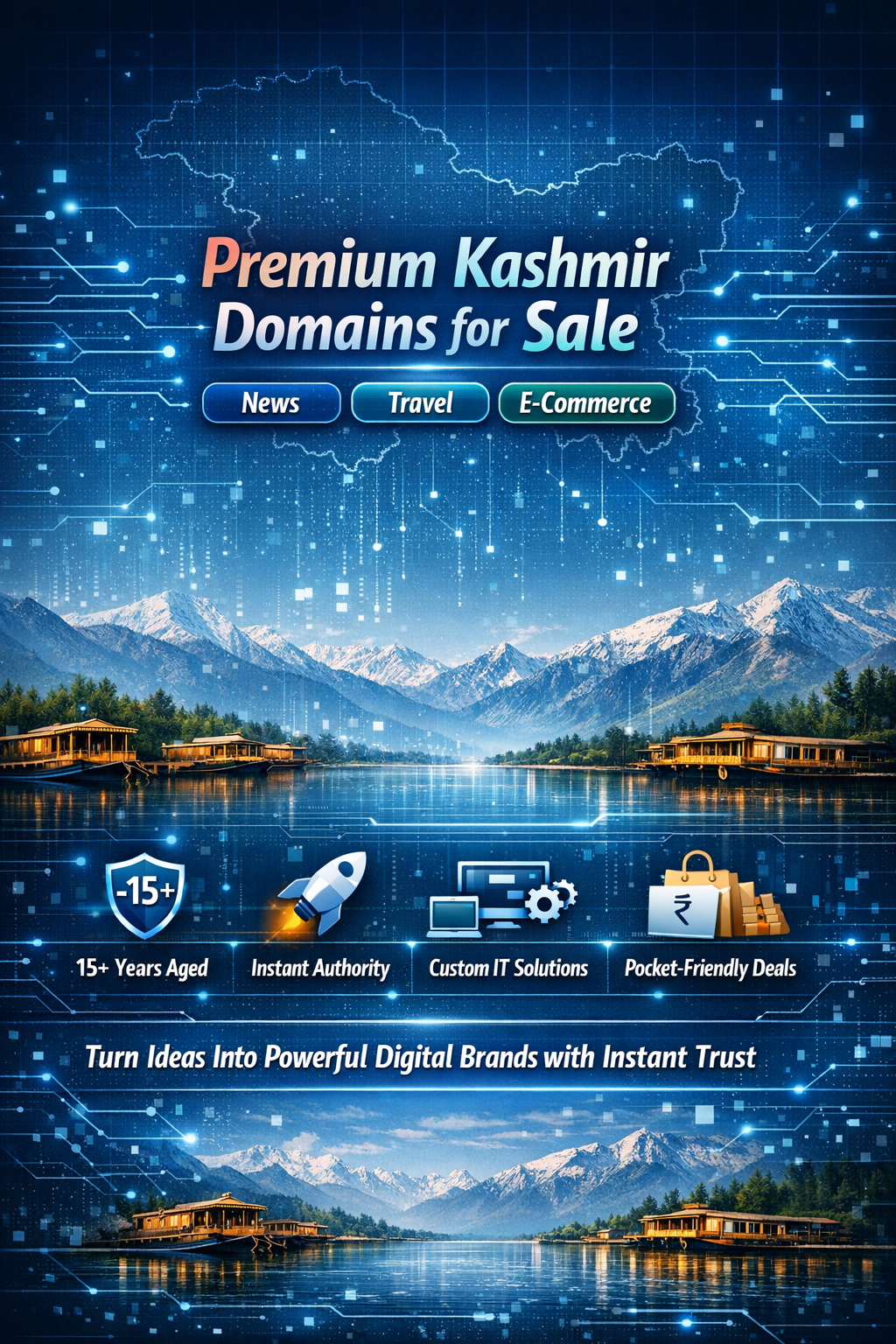 Premium Kashmir Domains for Sale (10+ Years Old) Turn Ideas into Powerful Digital Brands with Instant Trust