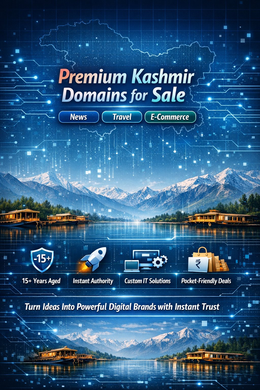 Premium Kashmir Domains for Sale (10+ Years Old) Turn Ideas into Powerful Digital Brands with Instant Trust